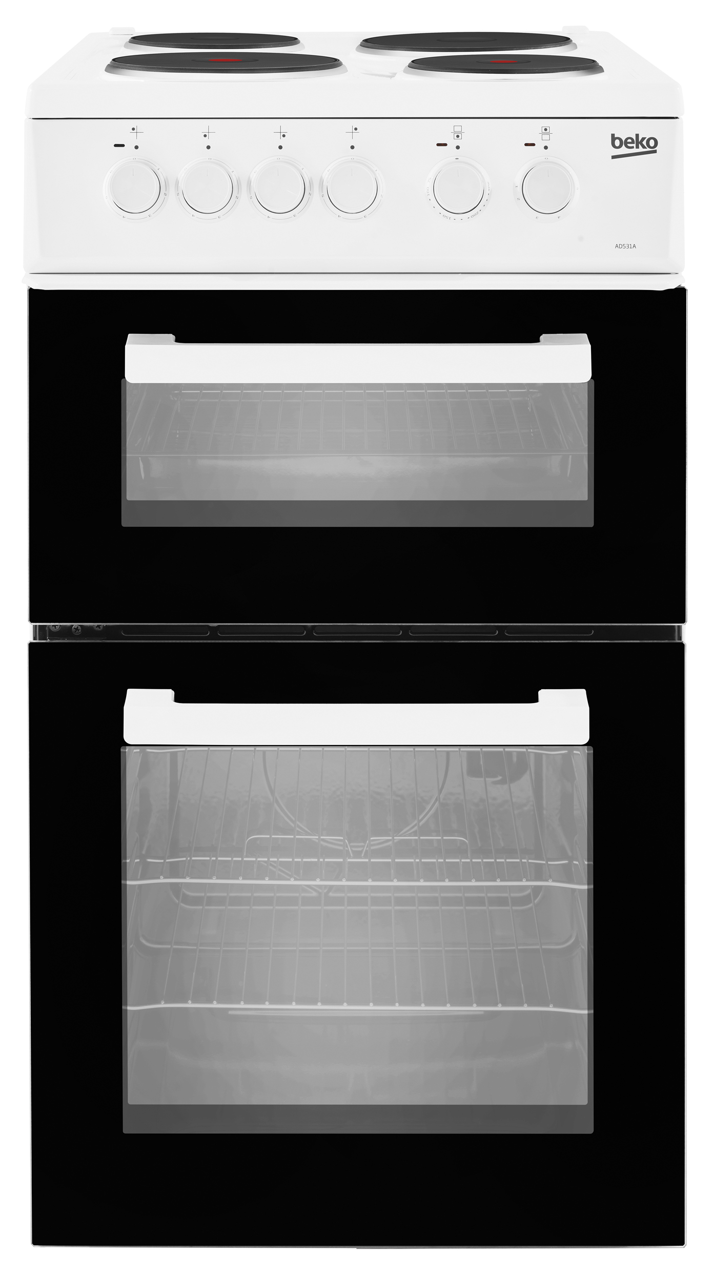 Beko AD531AW cooker Freestanding cooker Electric Sealed plate White – image 2