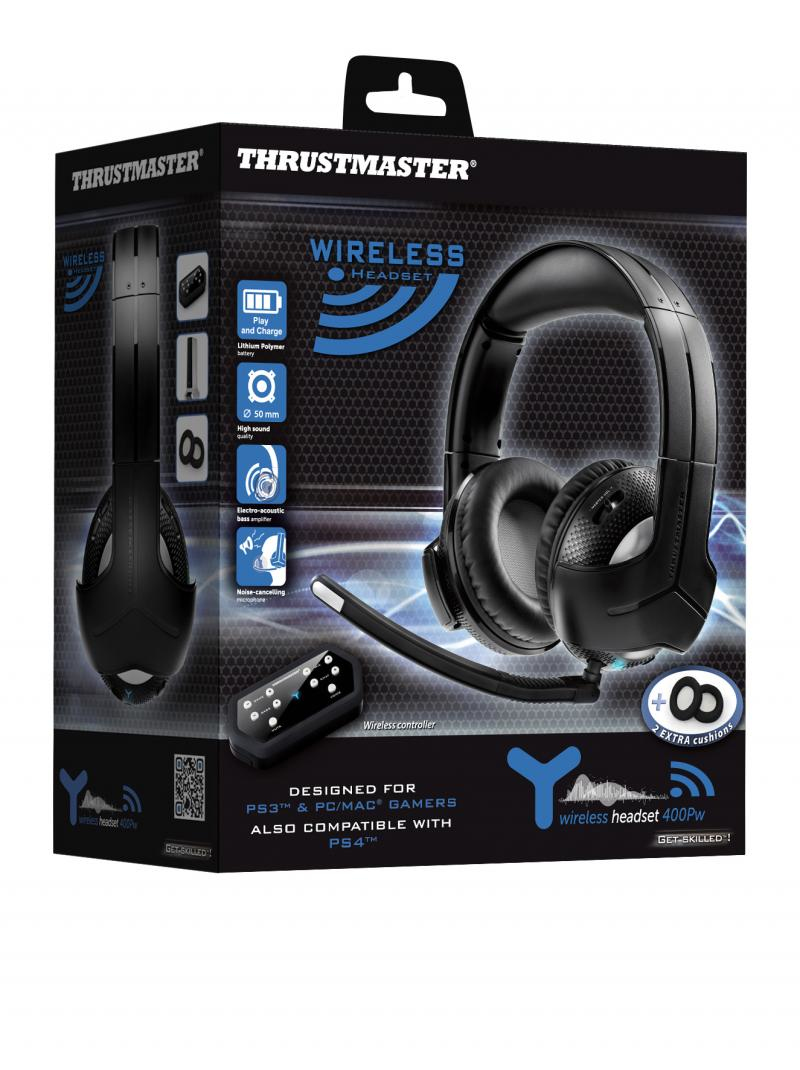 Thrustmaster 4160551 headphones/headset Wired Head-band Gaming Black – image 2