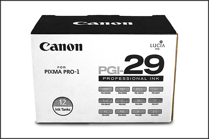Canon PGI-29 ink cartridge 12 pc(s) Original Cyan, Dark Grey, Grey, Light grey, Magenta, Matte black, Photo black, Photo cyan, Photo magenta, Red, Yellow