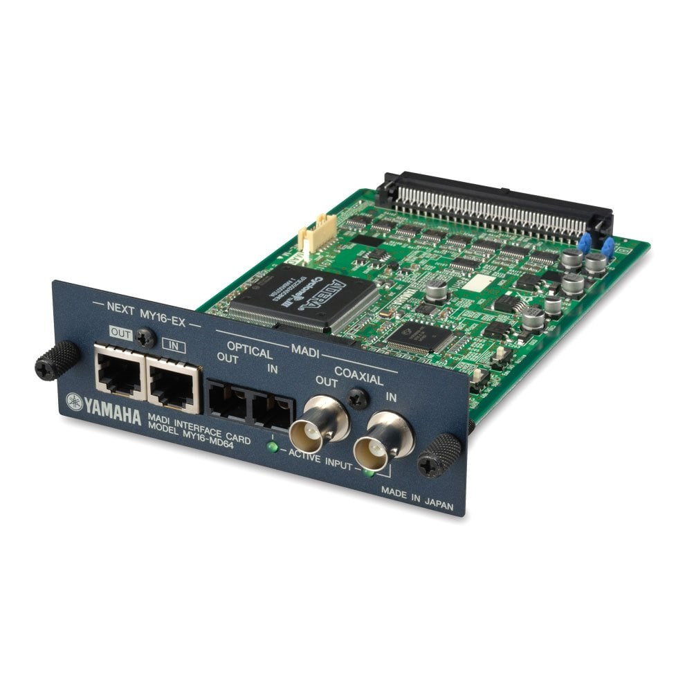 Yamaha MY16-MD64 interface cards/adapter Internal BNC, RJ-45