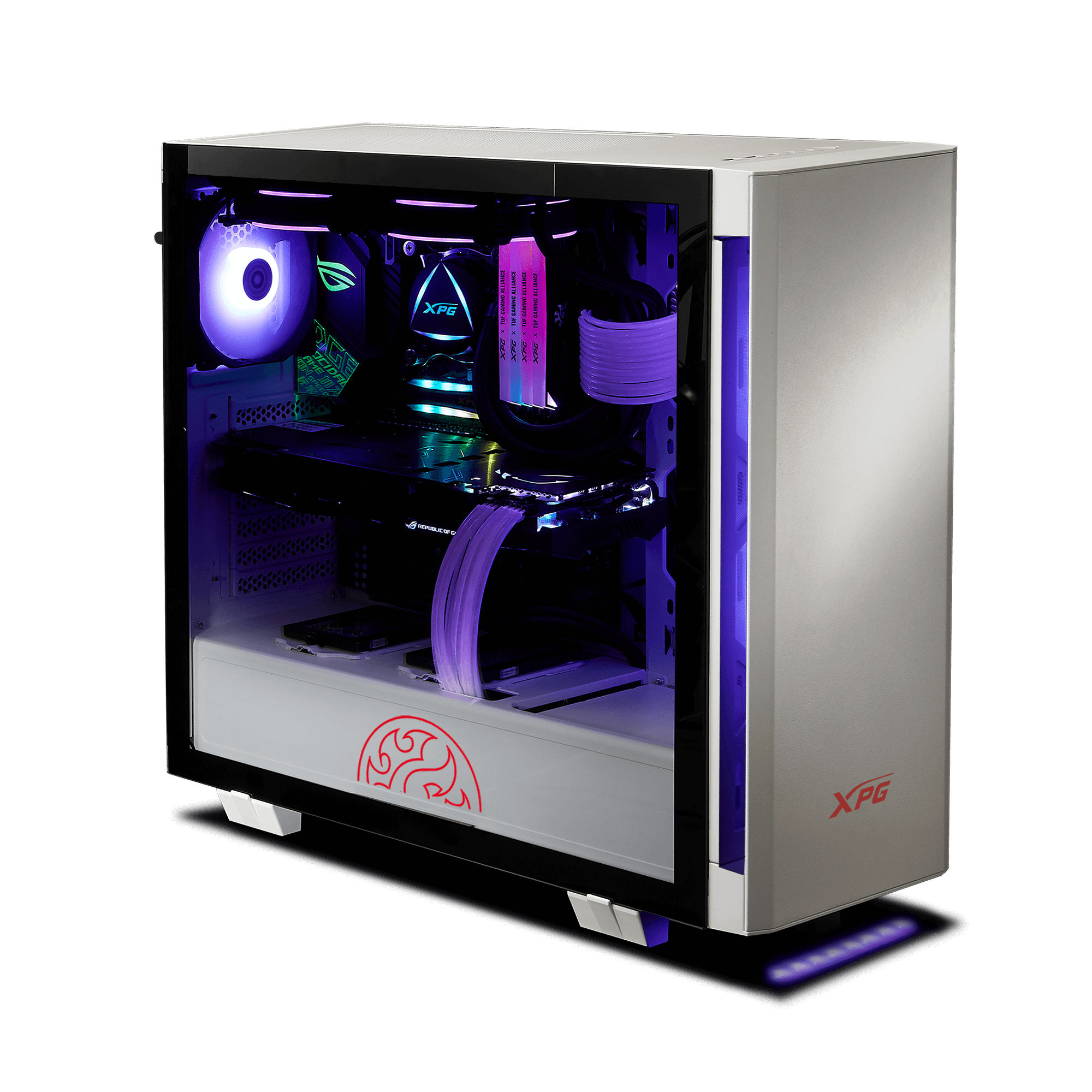 XPG INVADER Mid-Tower White – image 3