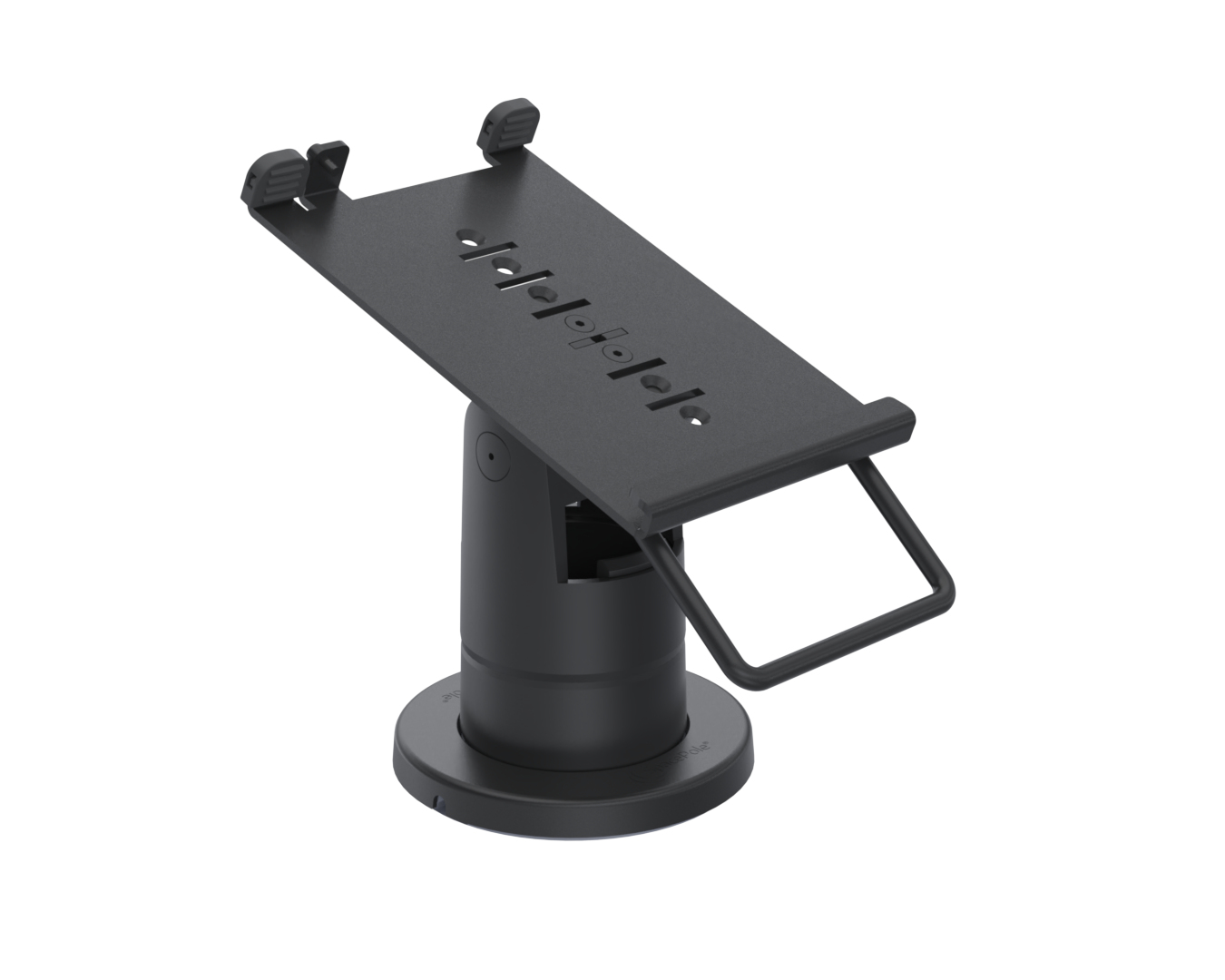 Ergonomic Solutions SpacePole Payment ING5000-S-02 accessorio di sistema POS Supporto POS Nero Composito, Metallo