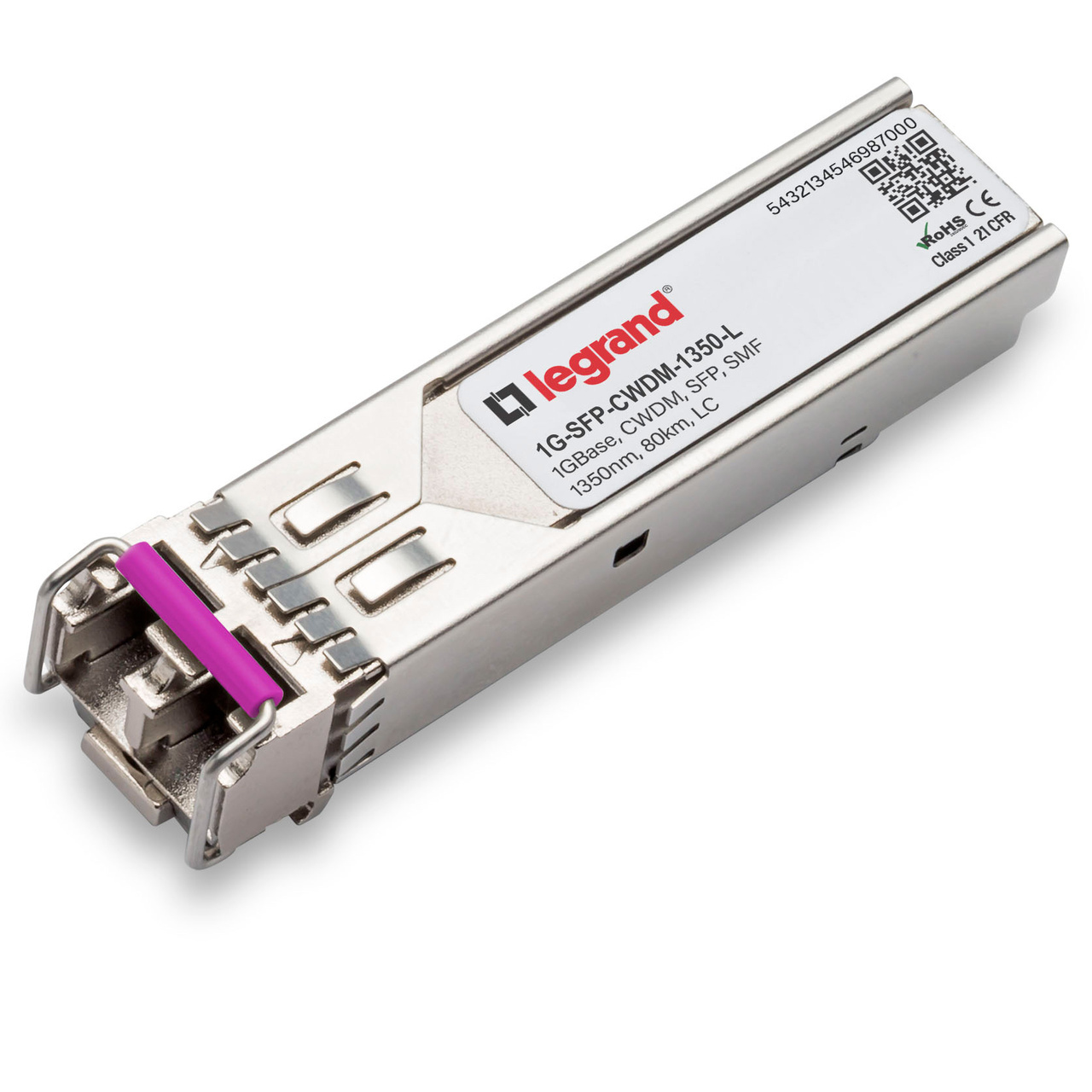 Legrand 1G-SFP-CWDM-1330-L network transceiver module Fiber optic 1000 Mbit/s 1330 nm