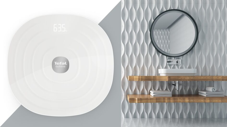 Tefal Softline PP1700 Circle White Electronic personal scale – image 6
