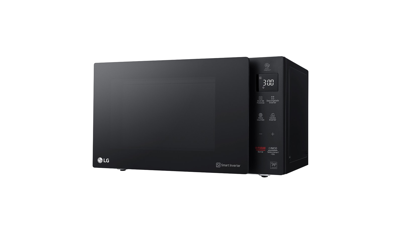 LG MS1536GIS microwave Black Grill microwave Countertop – image 3
