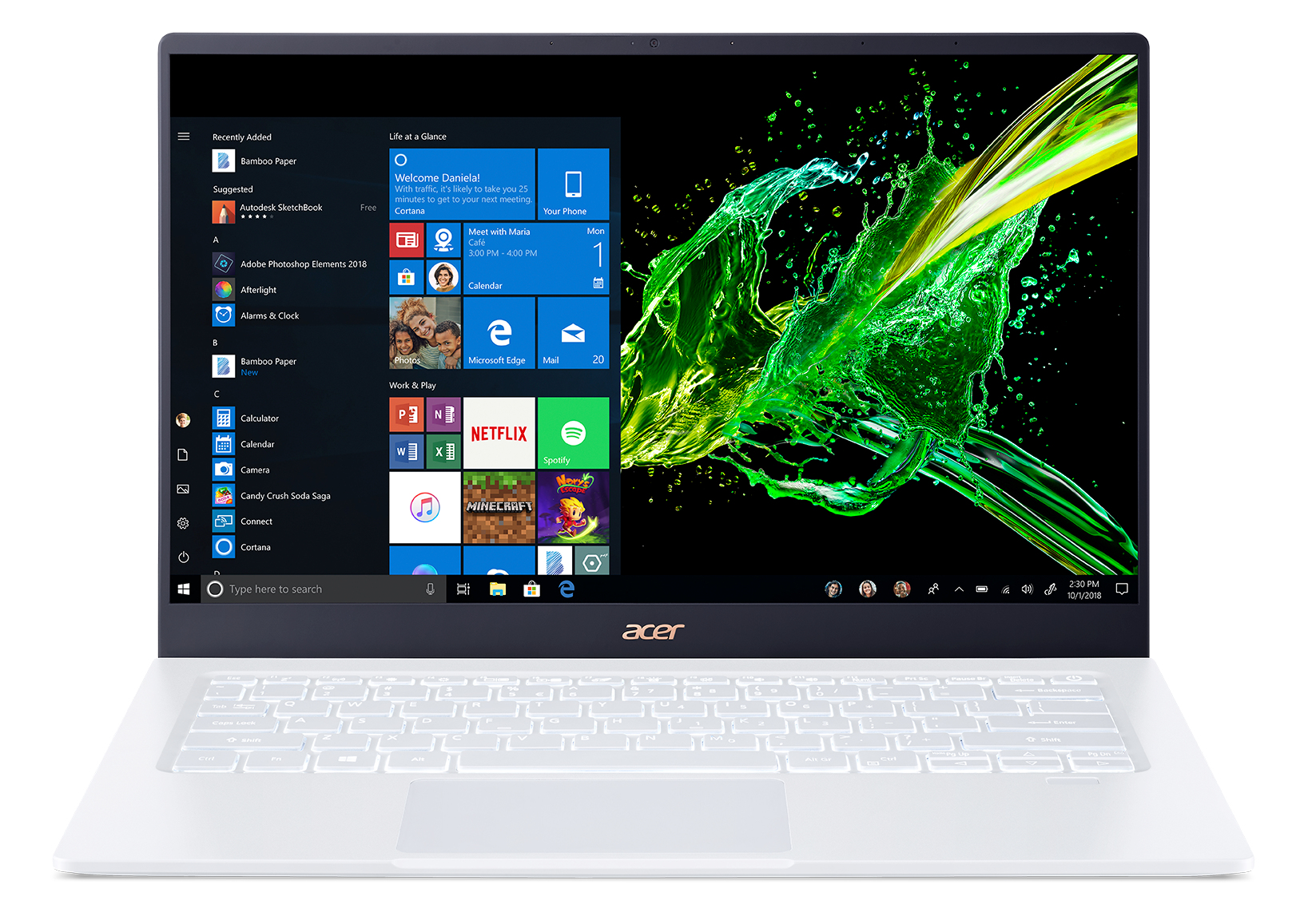 Acer Swift 5 SF514-54T-73RF Intel® Core™ i7 i7-1065G7 Laptop – image 1
