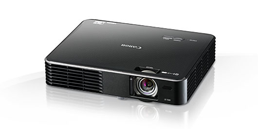 Canon LED LE-5W Portable projector 500 ANSI lumens DLP WXGA (1280x800) Black – image 2
