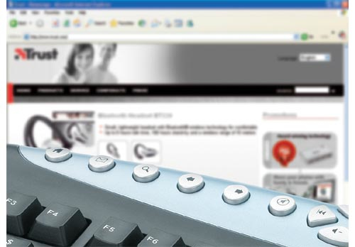 Trust Multimedia Keyboard KB-1150 DE – image 4