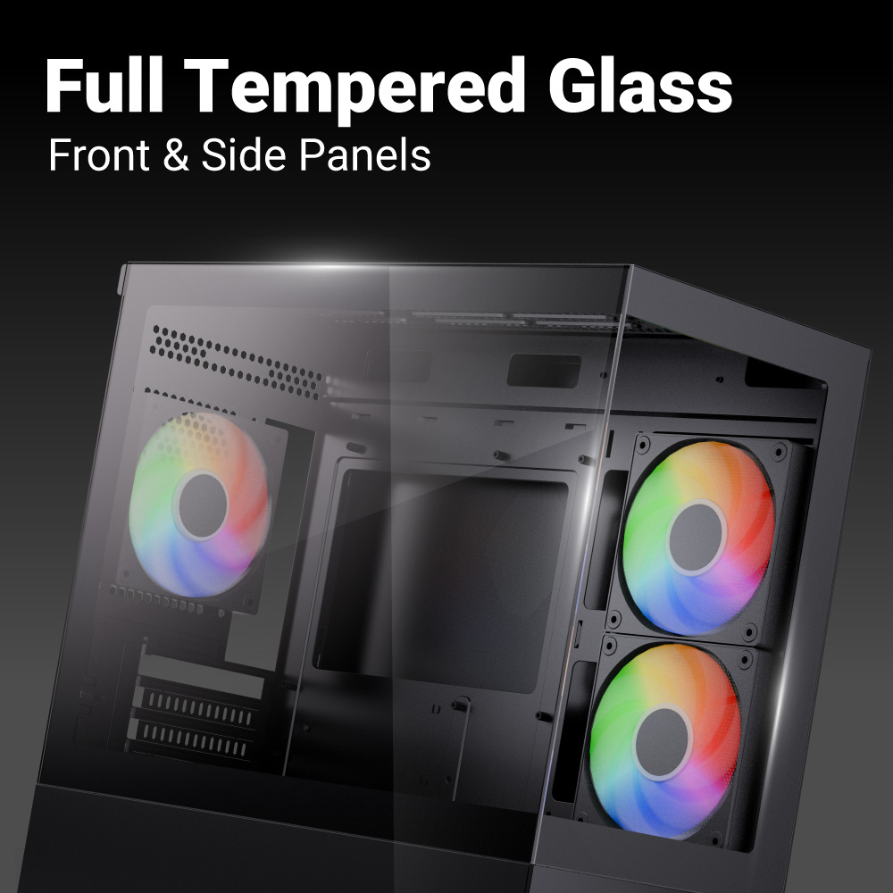 Aerocool P300D Digi-G-BK-v1 – image 9
