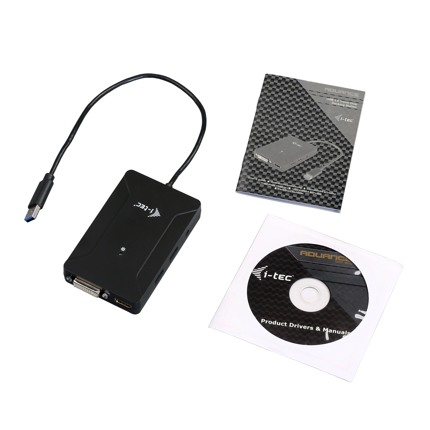 i-tec U3TRAVELDOCK2 laptop dock/port replicator Wired USB 3.2 Gen 1 (3.1 Gen 1) Type-A Black – image 4