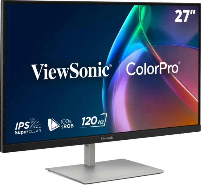 Viewsonic VP Series 27" 120Hz 2K QHD Pantone Validated 100% sRGB & Factory Calibrated Monitor with 90W USB-C – image 3