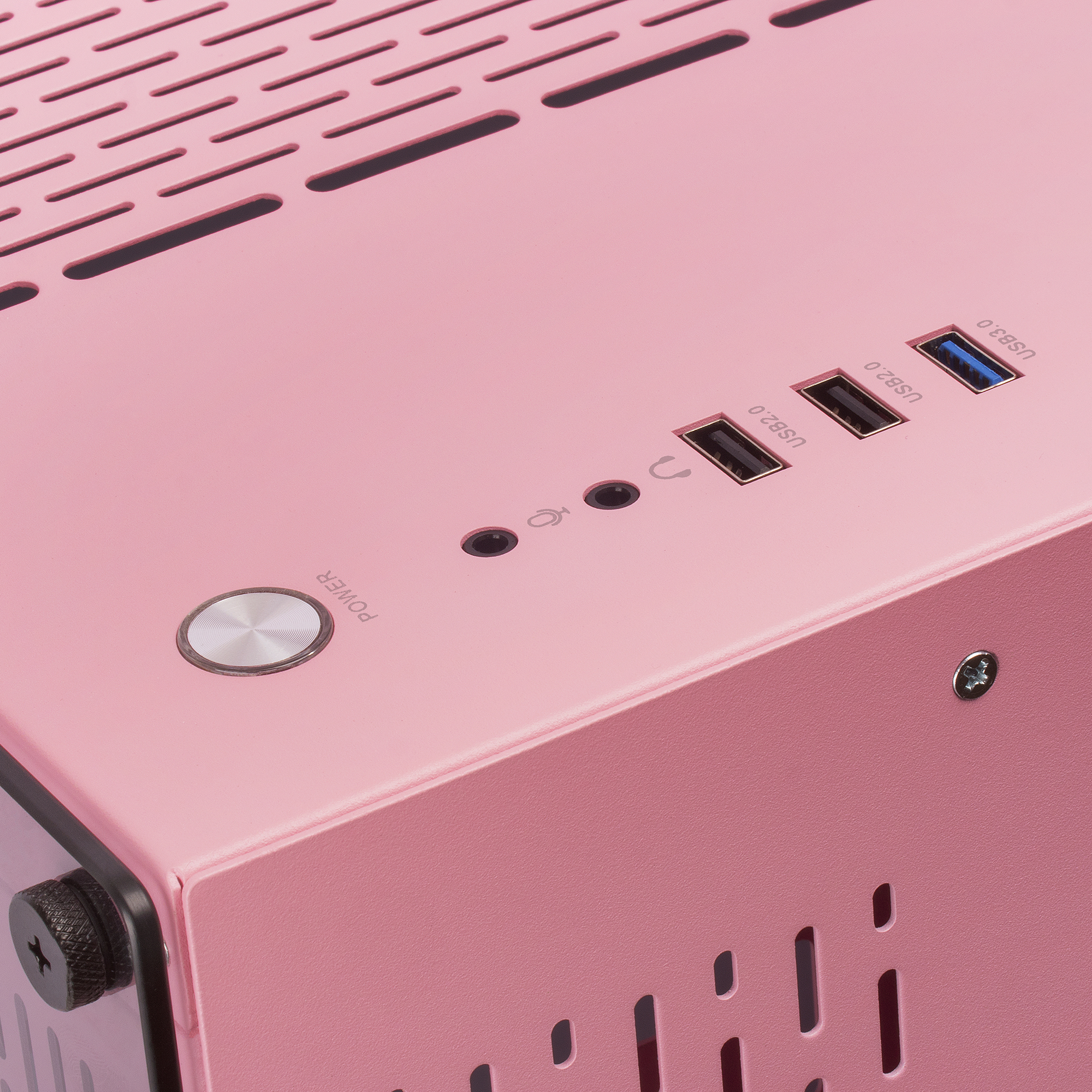 Mars Gaming MCVP PC Case XXL ATX Double Window Tempered Glass Pink – image 4
