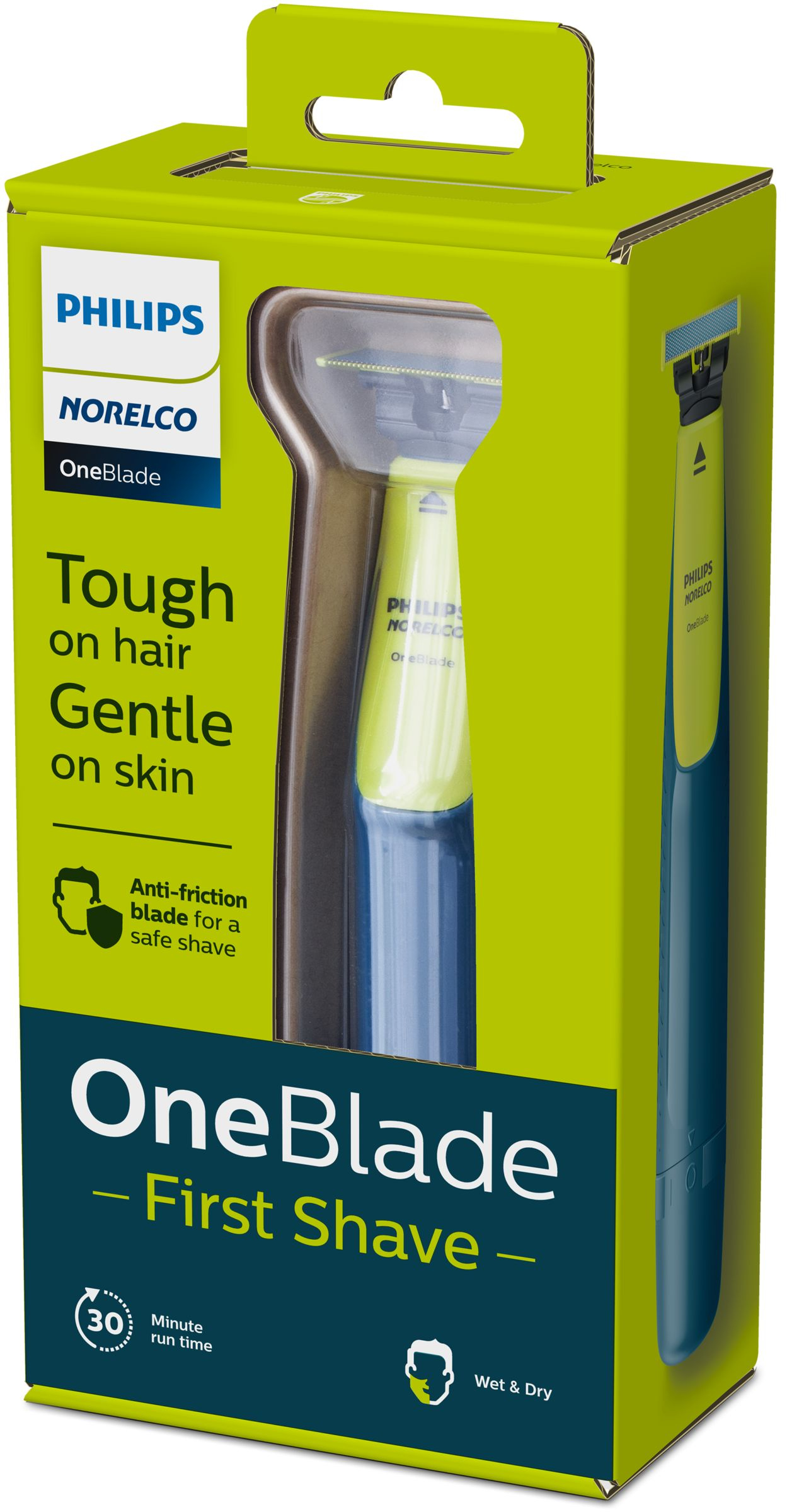 Philips QP2515/49 men's shaver Foil shaver Blue, Lime – image 3