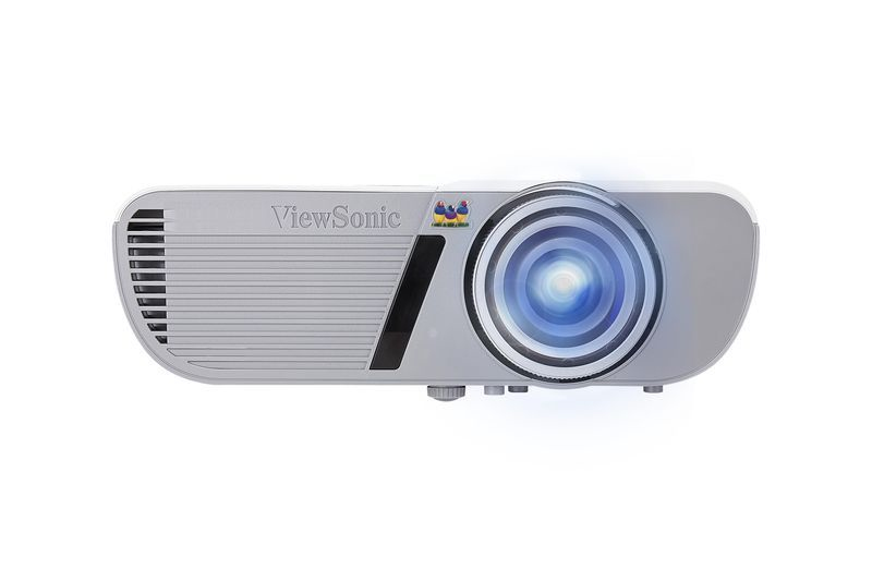 Viewsonic PJD5553LWS data projector Short throw projector 3000 ANSI lumens DLP WXGA (1280x800) 3D Silver – image 1