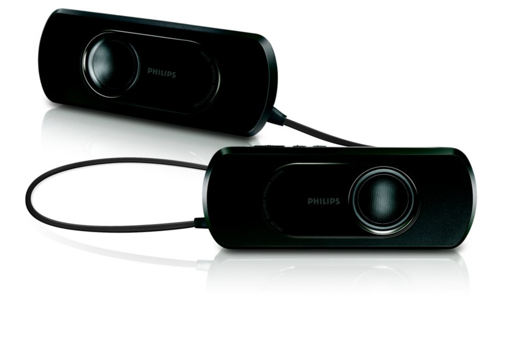 Philips SBA230 Portable Speaker System