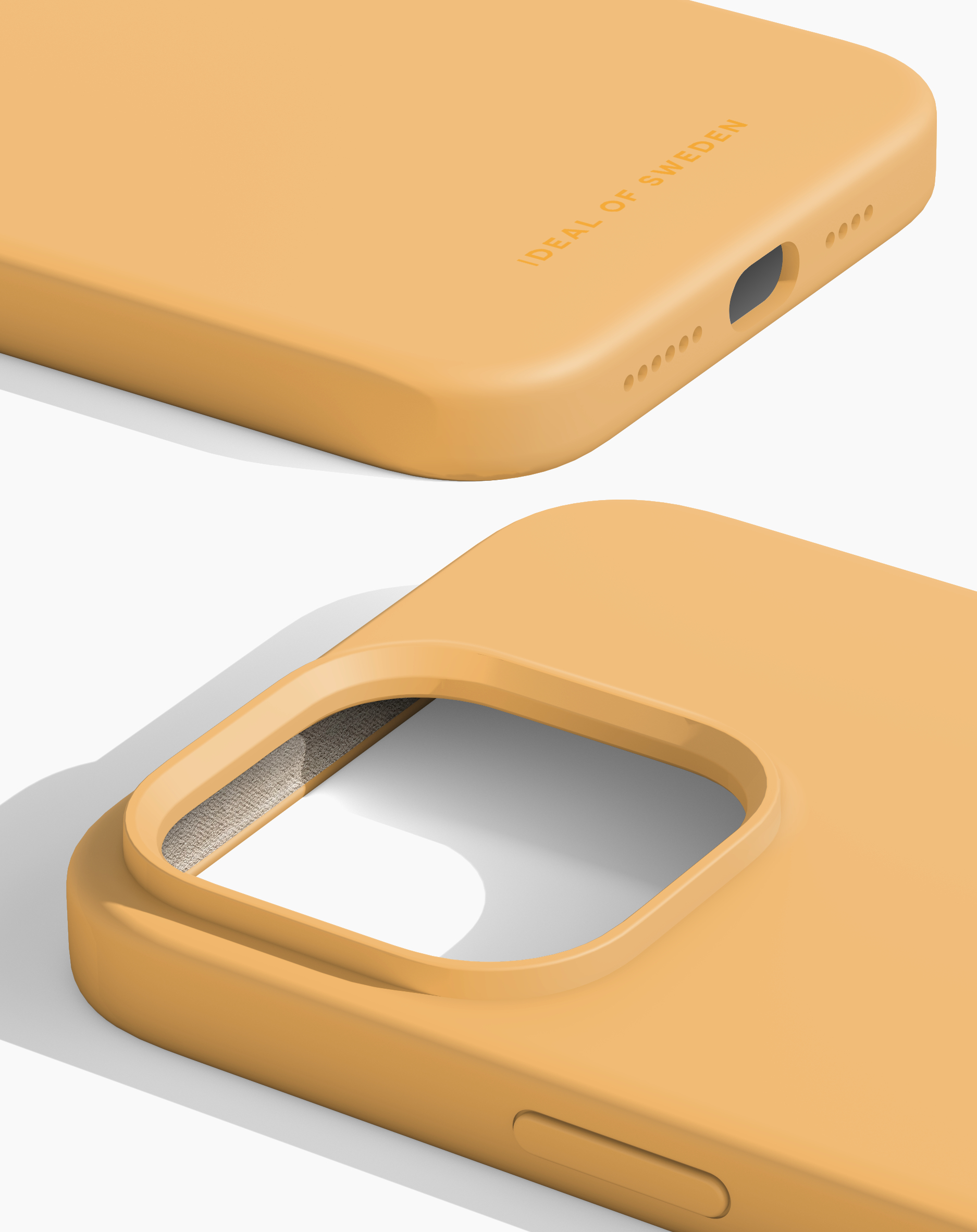 iDeal of Sweden Silicone Case iPhone 14PM Apricot – image 1