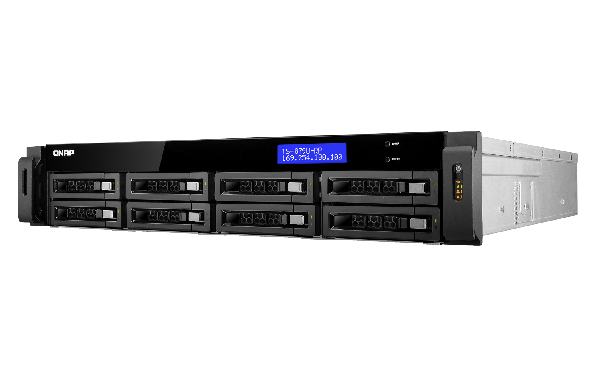QNAP TS-879U NAS Rack (2U) Intel® Core™ i3 i3-3220 – image 3