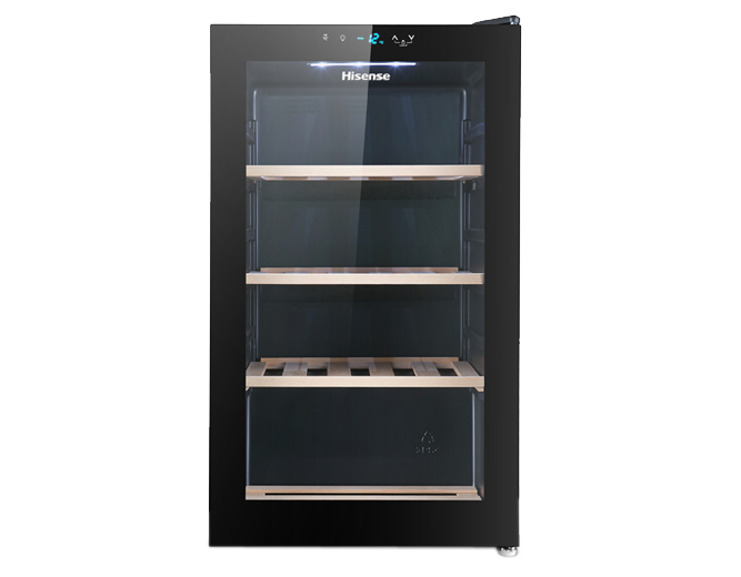Hisense WSDJ100A10J wine cooler Freestanding Black 30 bottle(s) – image 1