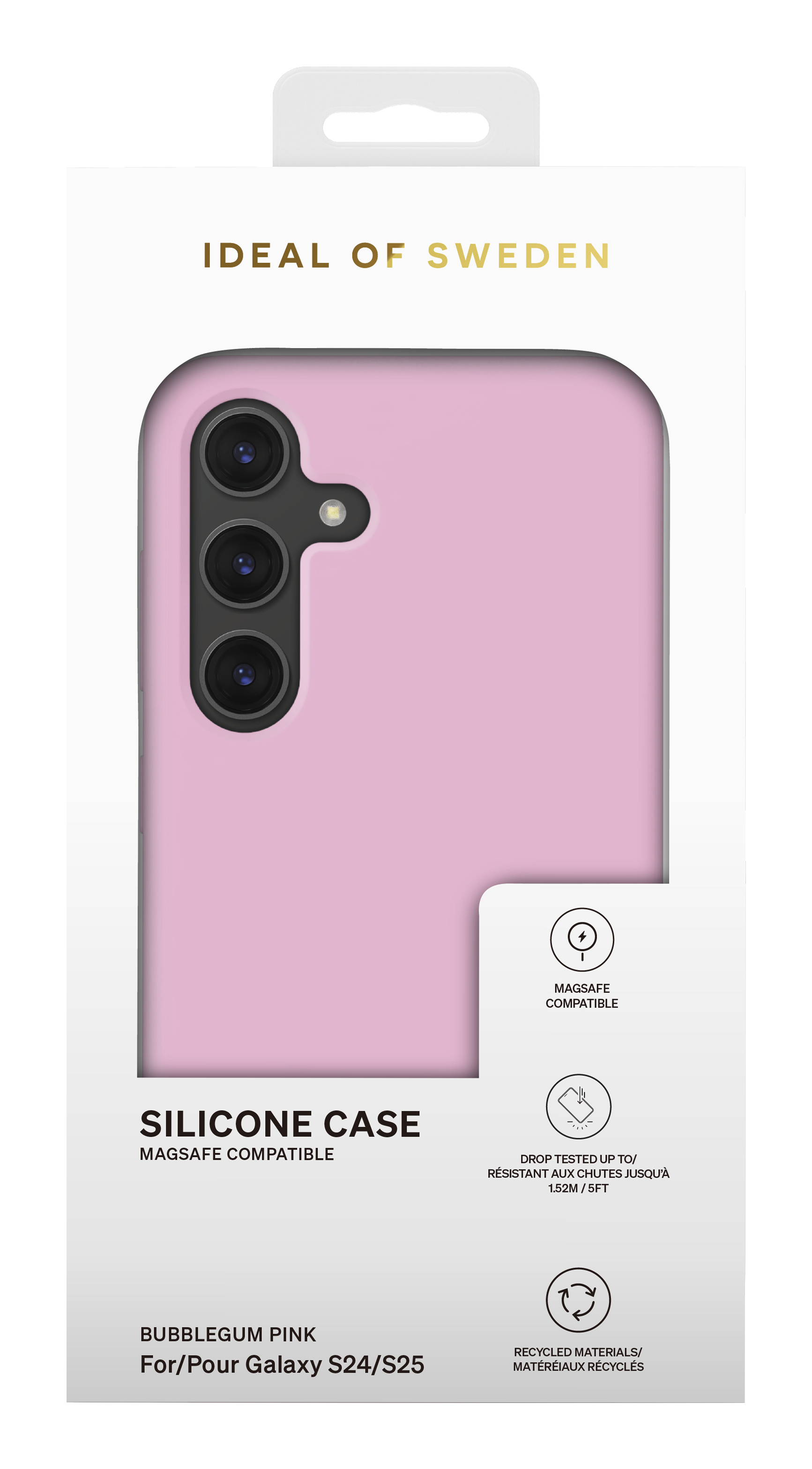 iDeal of Sweden Silicone Case MagSafe Galaxy S24 / S25 Bubblegum Pink – image 5