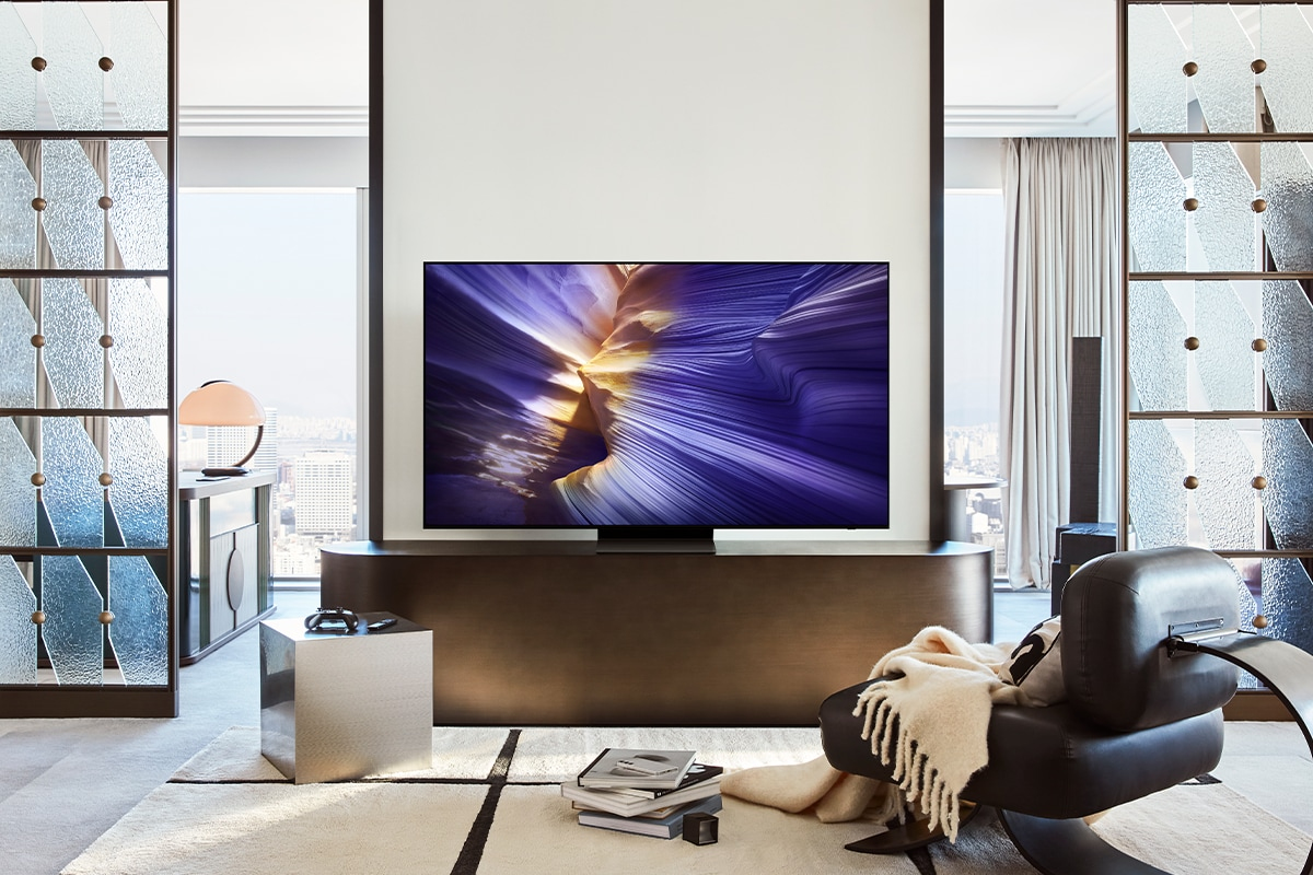Samsung S90F QE83S90FAE 2,11 m (83 ) 4K Ultra HD Smart TV Wifi Noir Neuf — photo 9