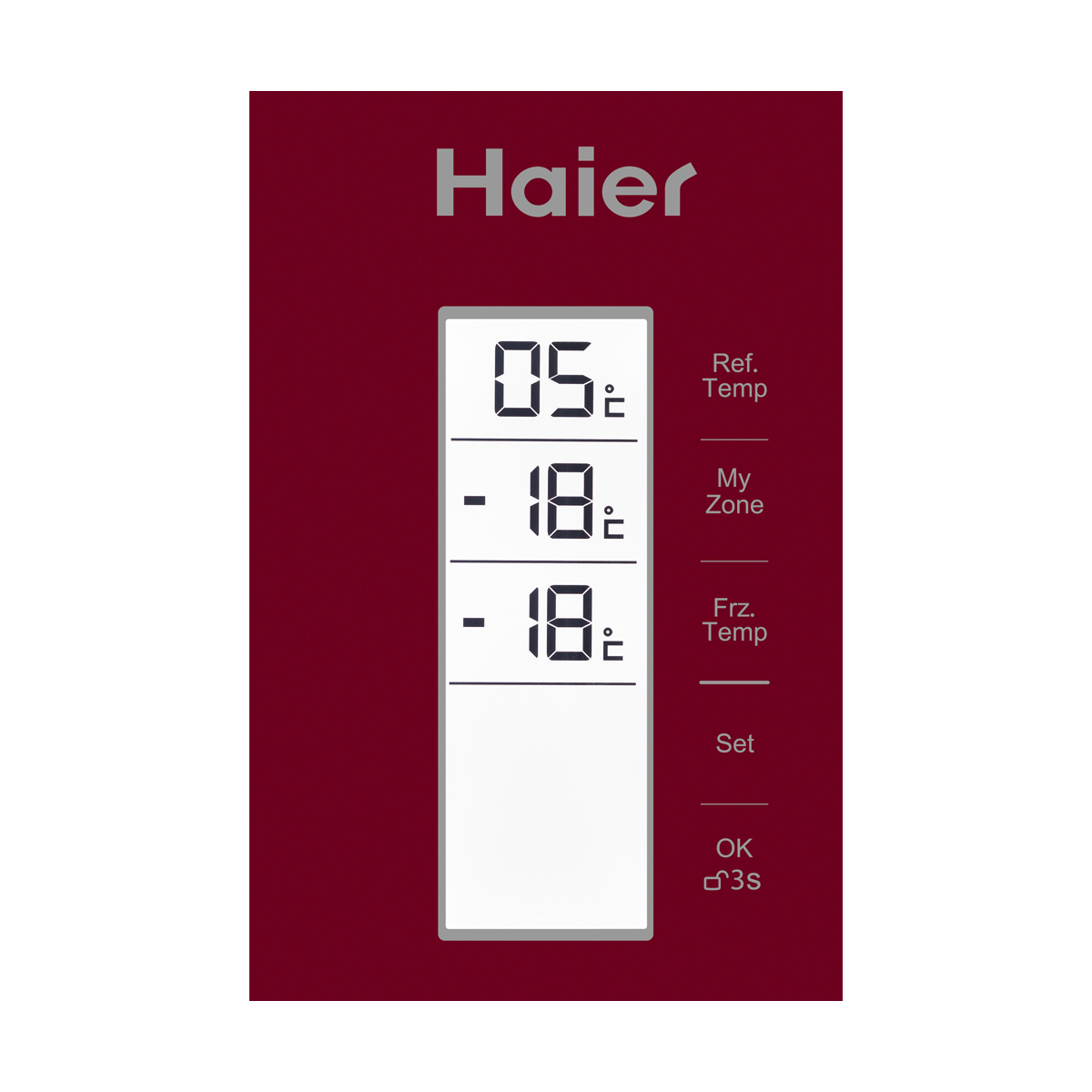 Haier AFD626TGR fridge-freezer Freestanding – image 3