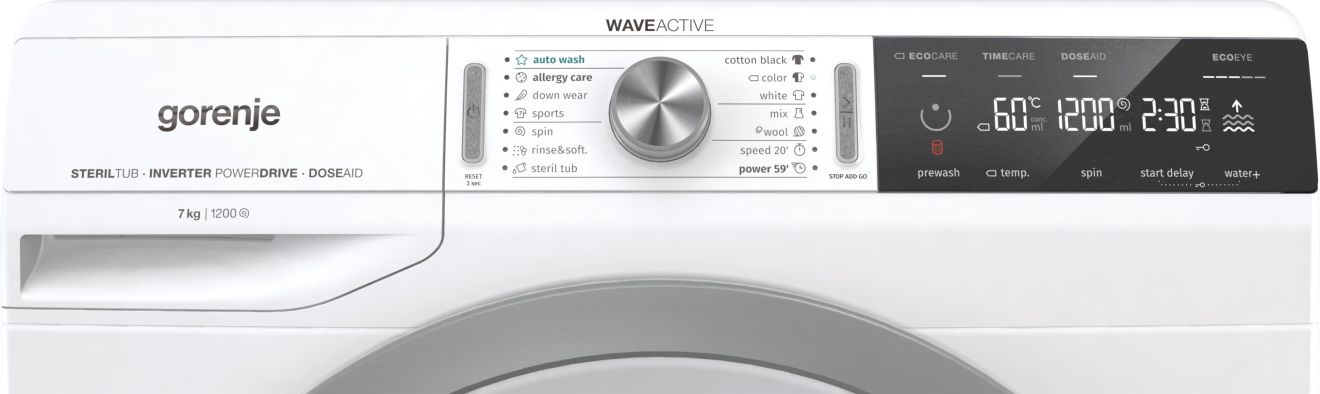 Gorenje WA72S3 washing machine Front-load – image 4