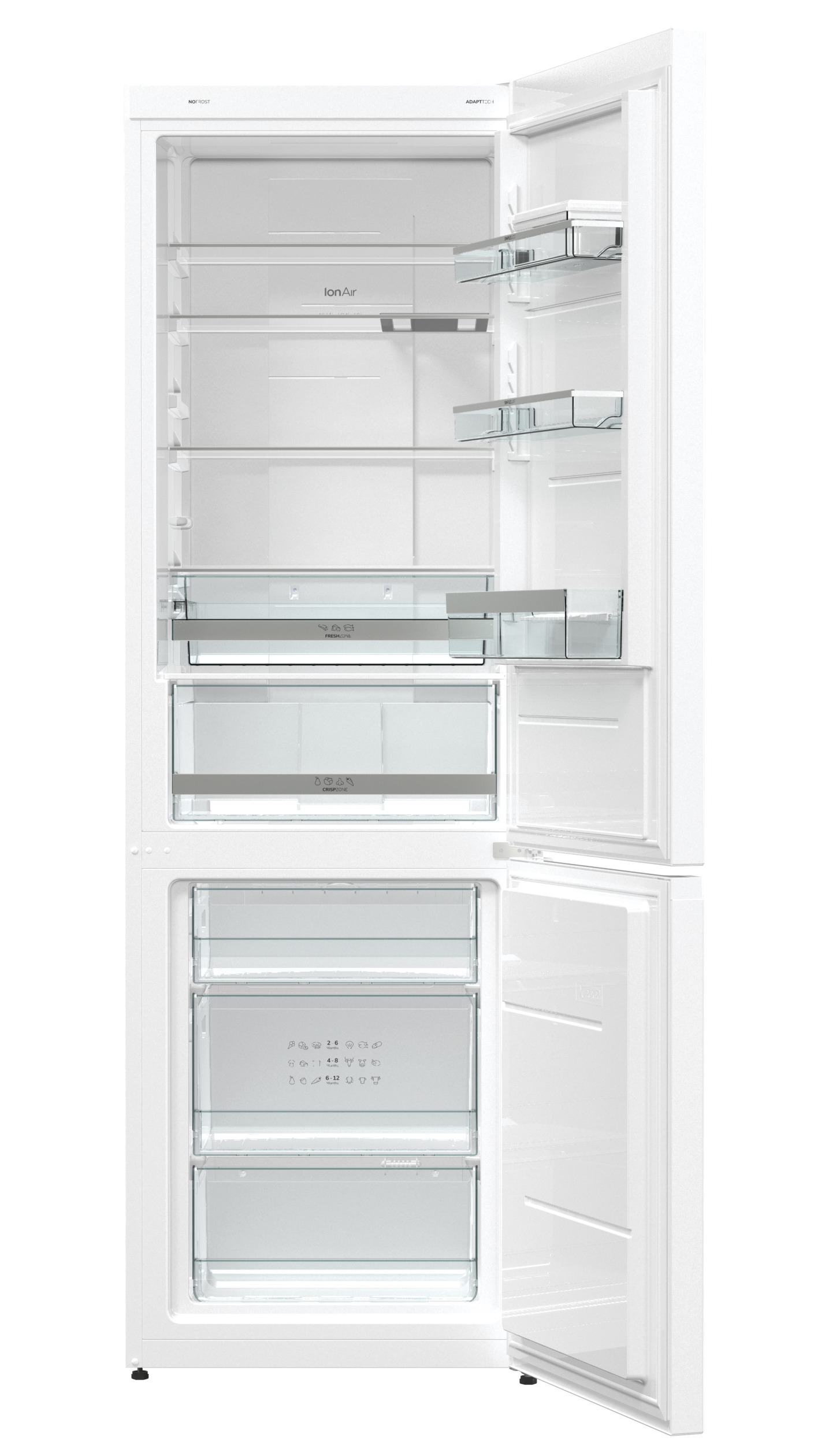 Gorenje NRK612SYW4 fridge-freezer Freestanding – image 2