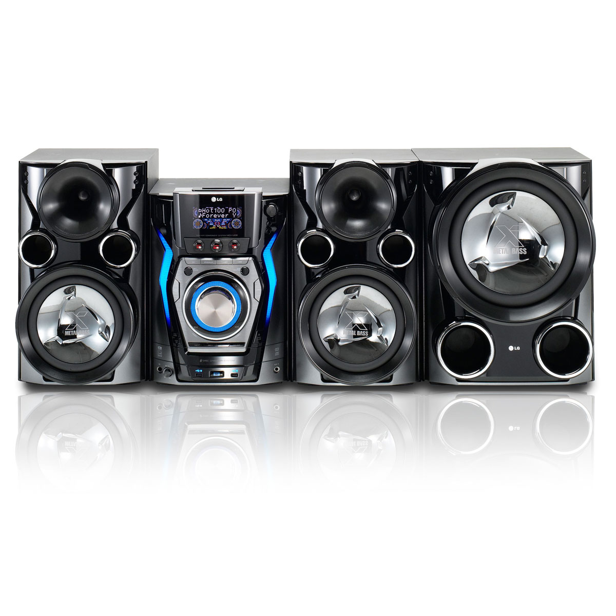LG MCT806 home audio system Black