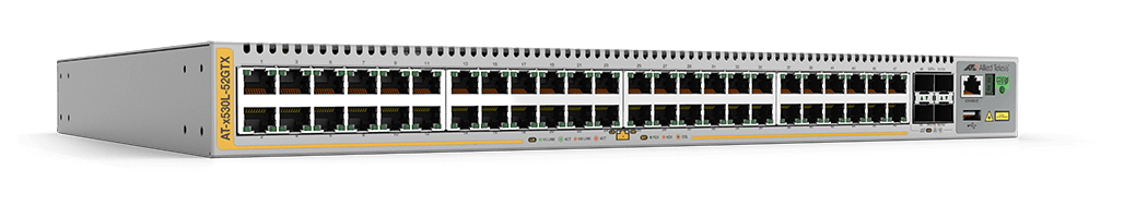 Allied Telesis X530L-52GTX Managed L3 Gigabit Ethernet (10/100/1000) Stainless steel – image 2