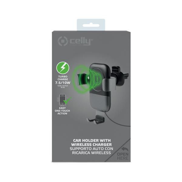 Celly GRAVITYCHARGE mobile device charger Smartphone Black Wireless charging Auto – image 4