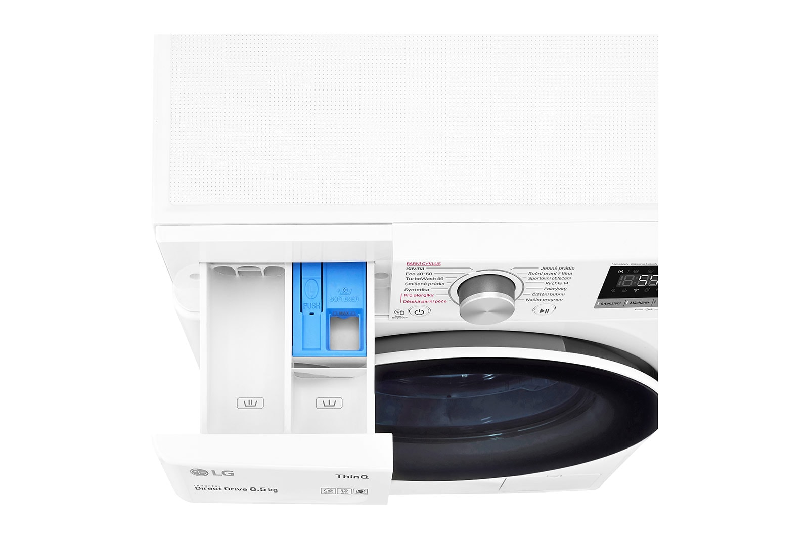 LG F28V5GY1W washing machine Front-load – image 6