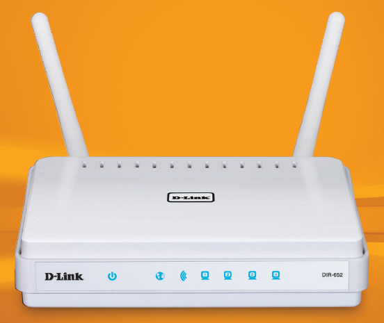 D-Link DIR-652/E wireless router Gigabit Ethernet – image 1