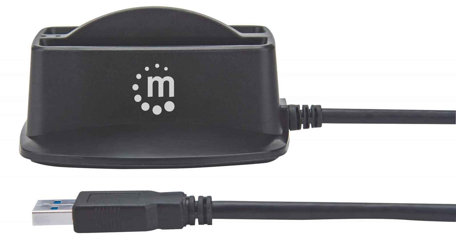 Manhattan 151955 storage drive docking station USB 3.2 Gen 1 (3.1 Gen 1) Type-A Black – image 8