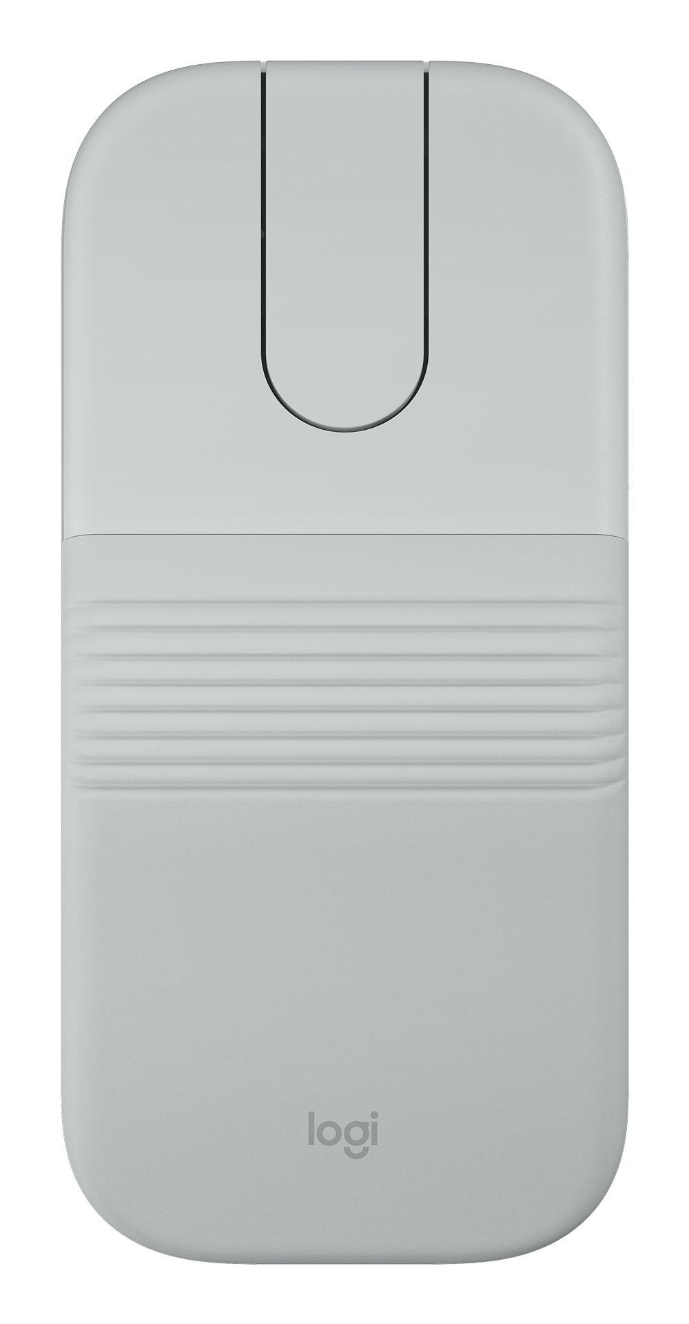 Ratón inalámbrico - Logitech Mobi Fold, Bluetooth-USB, 4000ppp, Multidispositivo, Multisistema, Personalizable, Clic silencioso, Carga rápida, Blanco