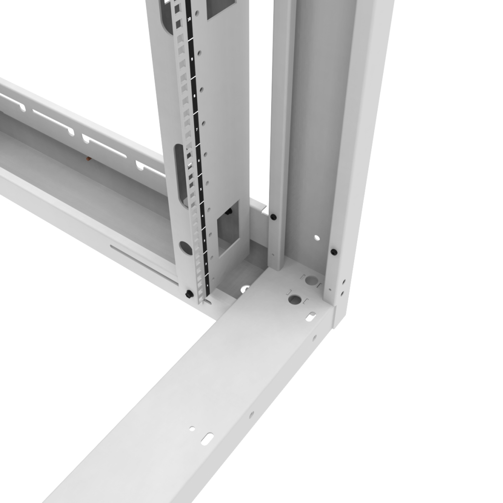 Vertiv GL42UG2EZ-3042-W-MSS rack cabinet 42U Floor mounted rack White – image 3