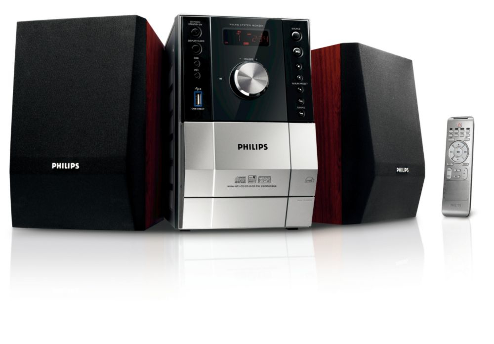 Philips MCM204 USB Micro Hi-Fi System – image 2