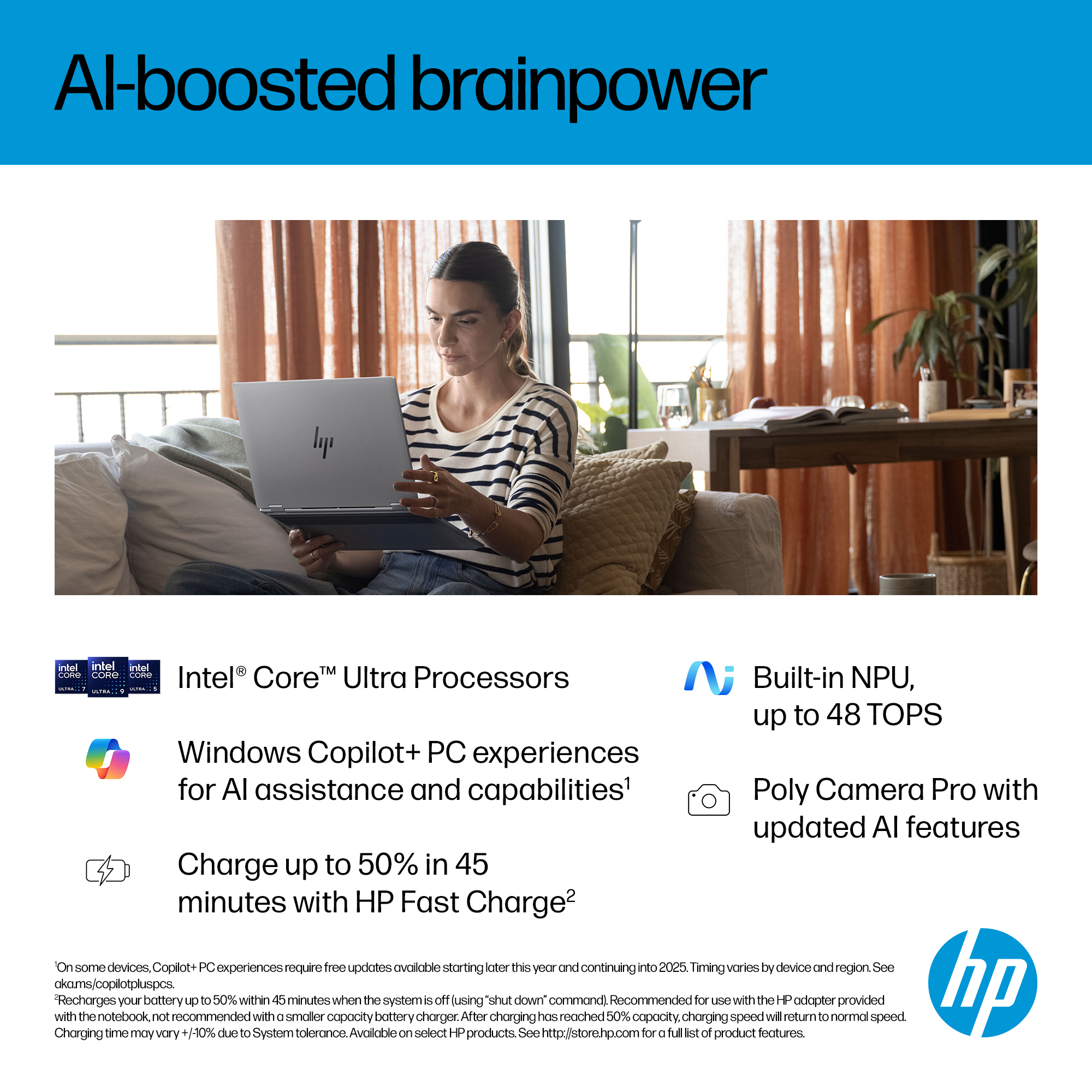 HP OmniBook X Flip 2-in-1 Laptop Next Gen AI 16-as0009nax – image 8