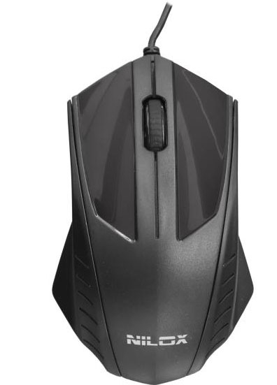 Nilox MT30 mouse Office Ambidextrous USB Type-A Optical 800 DPI