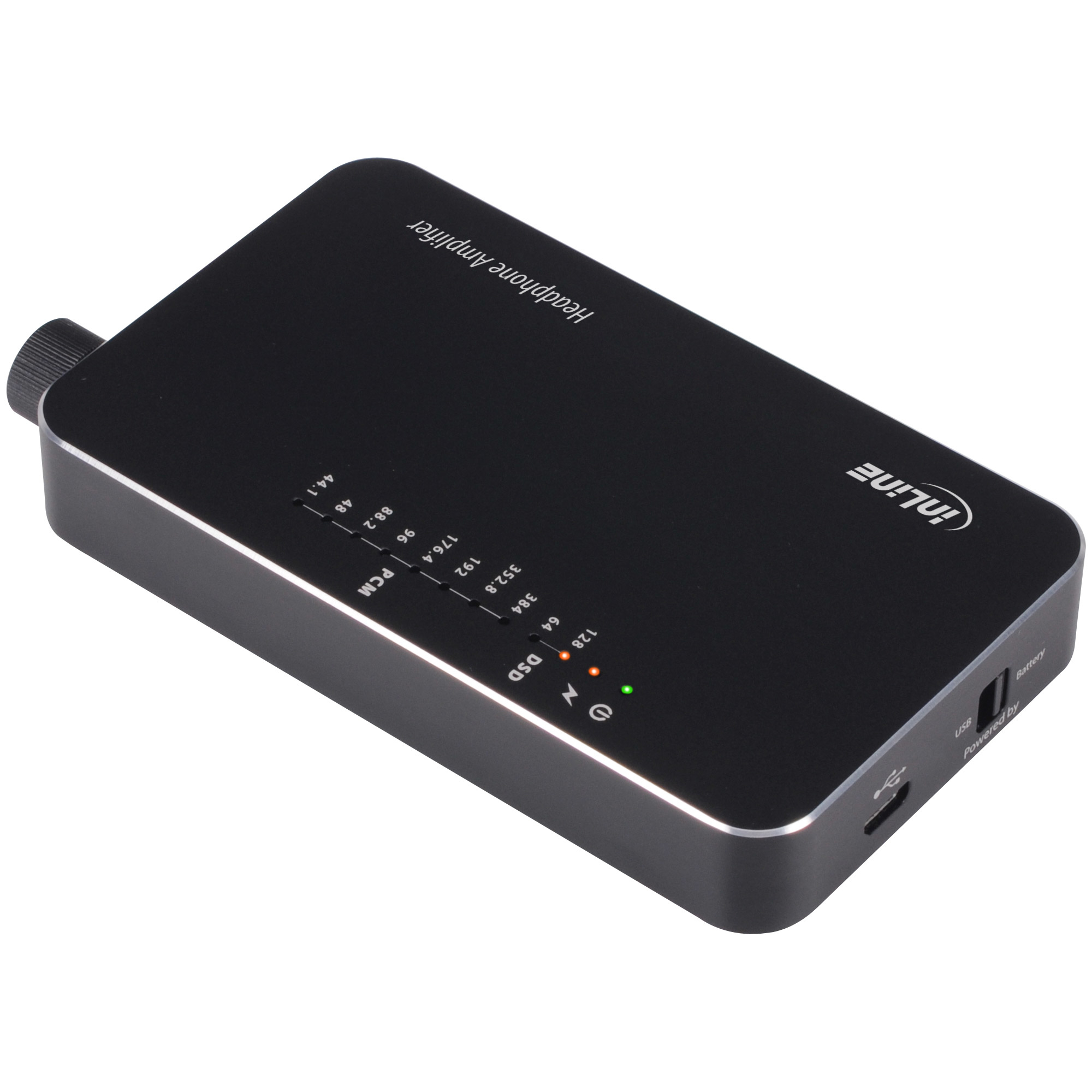 InLine Mobile AmpUSB, Hi-Res AUDIO HiFi DSD USB Audio DAC, 384kHz/32bit – image 2