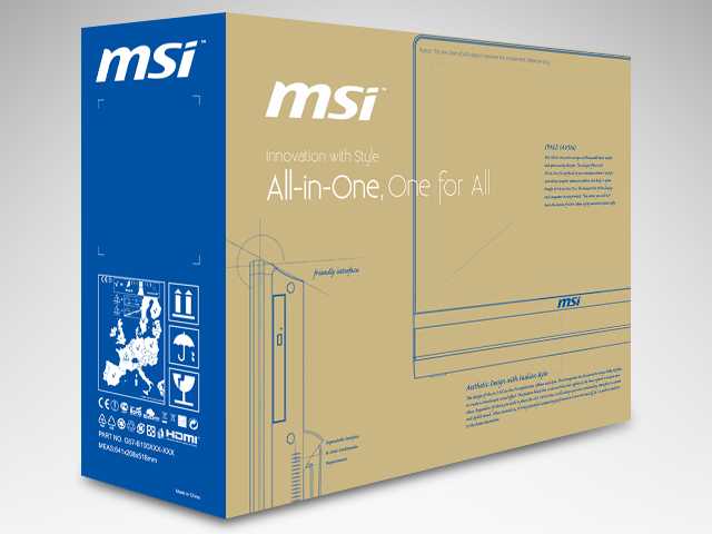 MSI Wind Top AE220-013XEU All-in-One PC/workstation AMD E E2-3000 – image 3