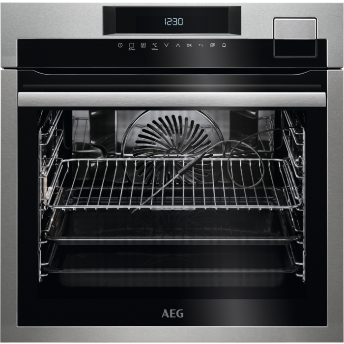 AEG BSS79232XM 70 L Black, Stainless steel