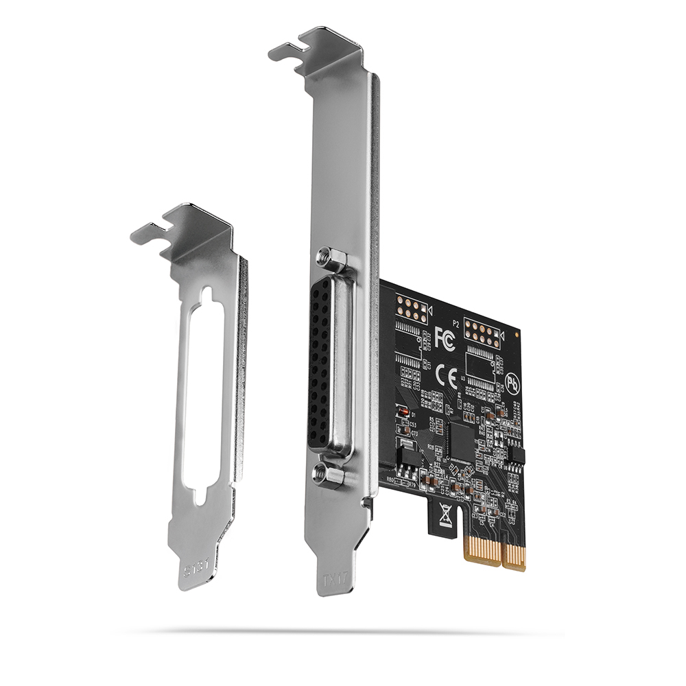 Axagon PCEA-P1N PCIe - 1x parallel port adapter w. SP & LP – image 1