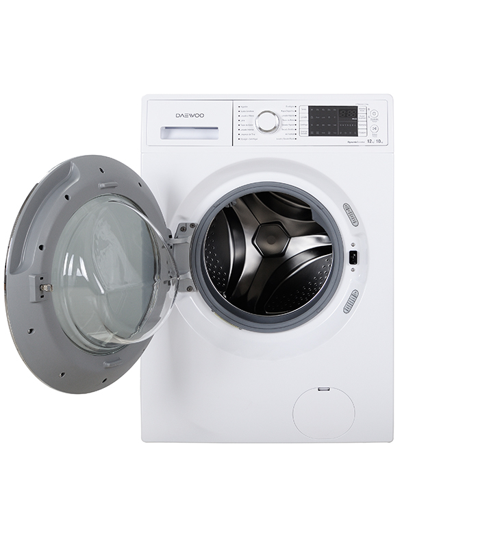 Daewoo DWDC-HE2410W1 washer dryer Freestanding Front-load White – image 5