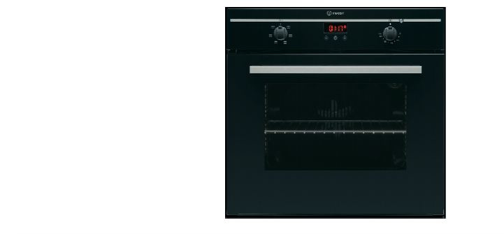 Indesit FIS53KCABK oven