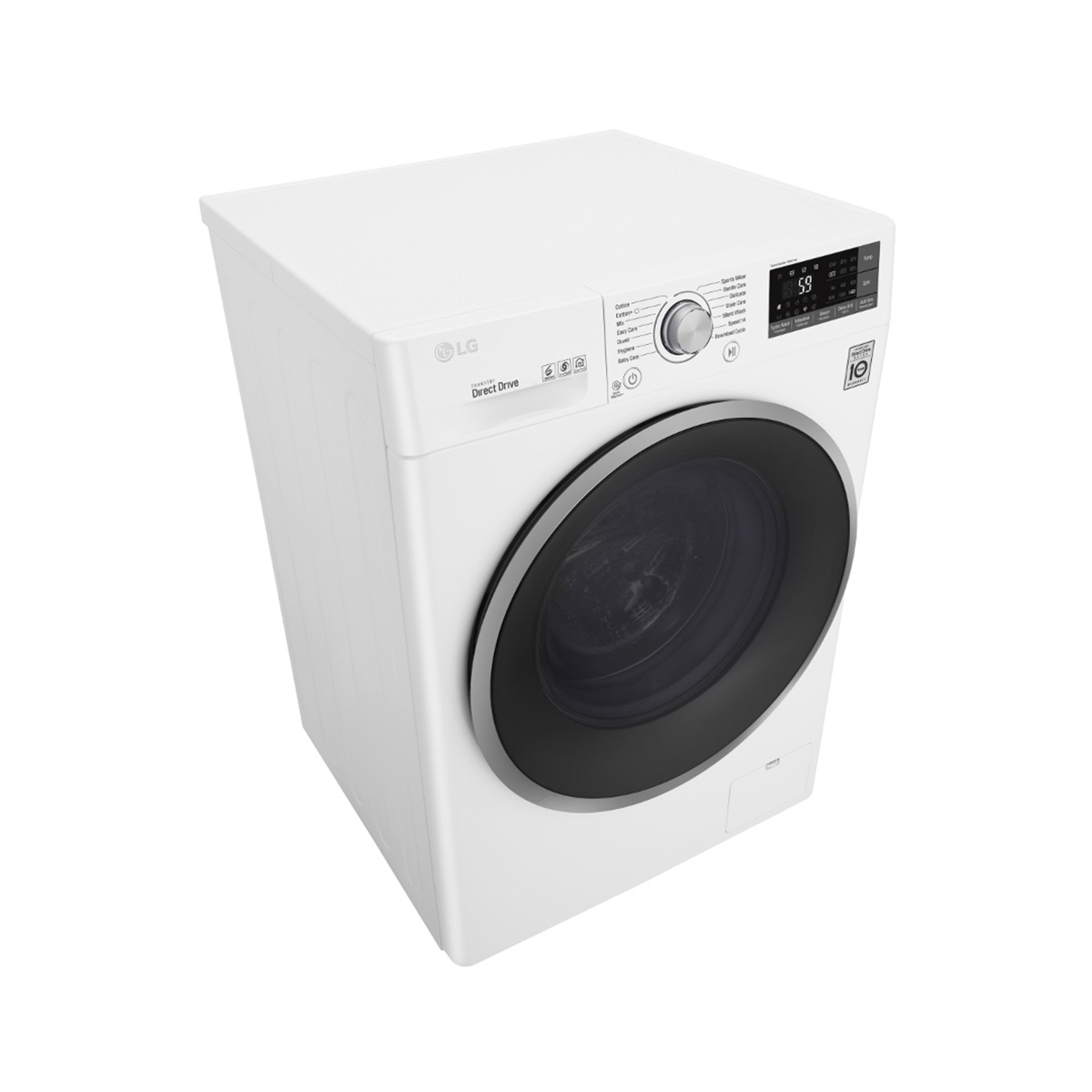 LG F4J7TN1W washing machine Front-load – image 4