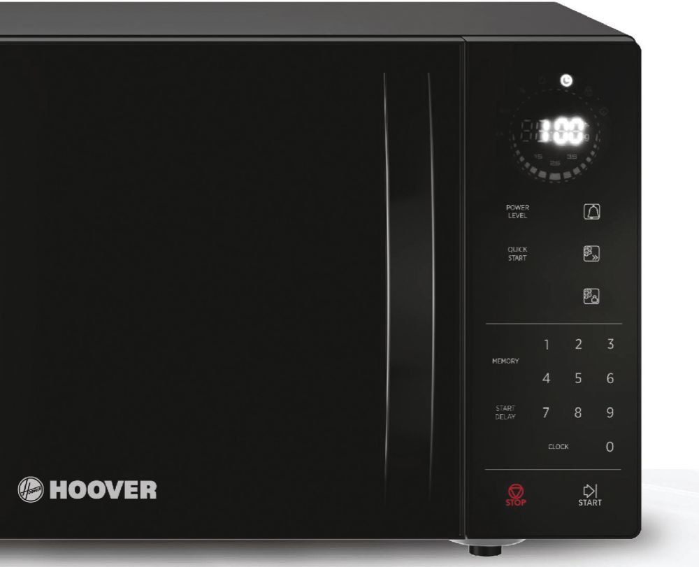 Hoover HMW25STB Black Solo microwave Countertop – image 4