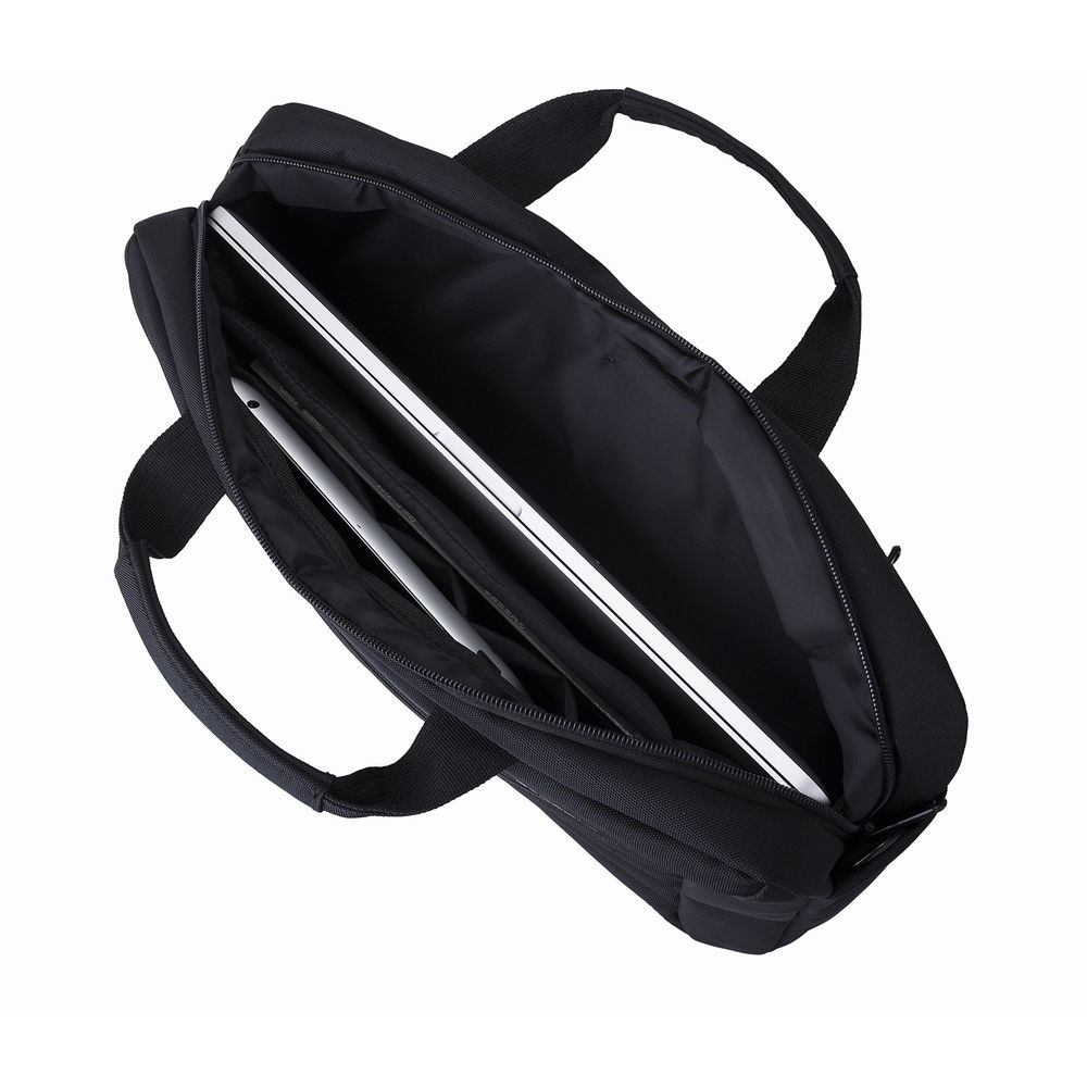 ACT Urban shoulder bag for laptops up to 16”, made from recycled plastic bottles – image 5