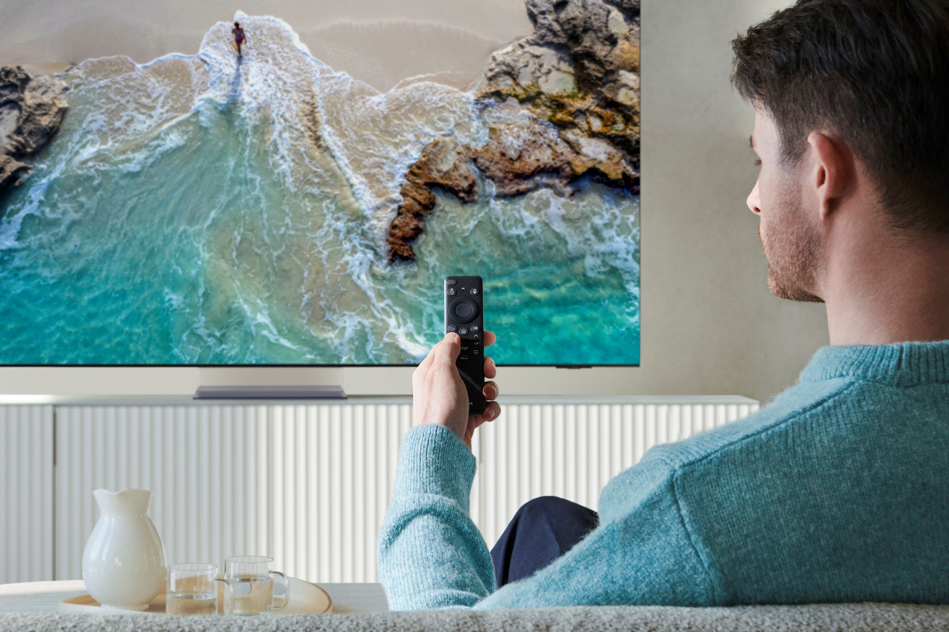 TV QLED SAMSUNG TQ75QN900D 8K 75 pouces Smart TV Tizen — photo 14