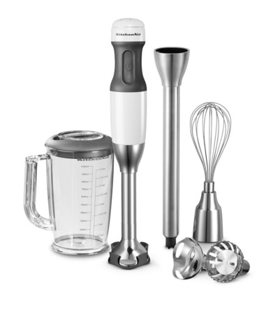 KitchenAid 5KHB2531EWH 1 L Immersion blender 180 W White, Grey – image 2