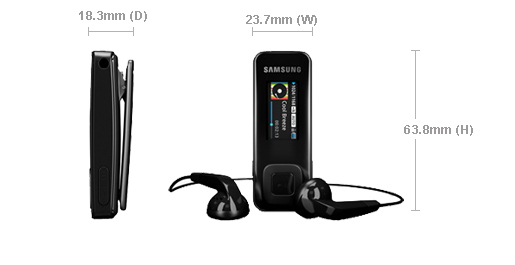 Samsung YP-F3AP MP3/MP4 player – image 4